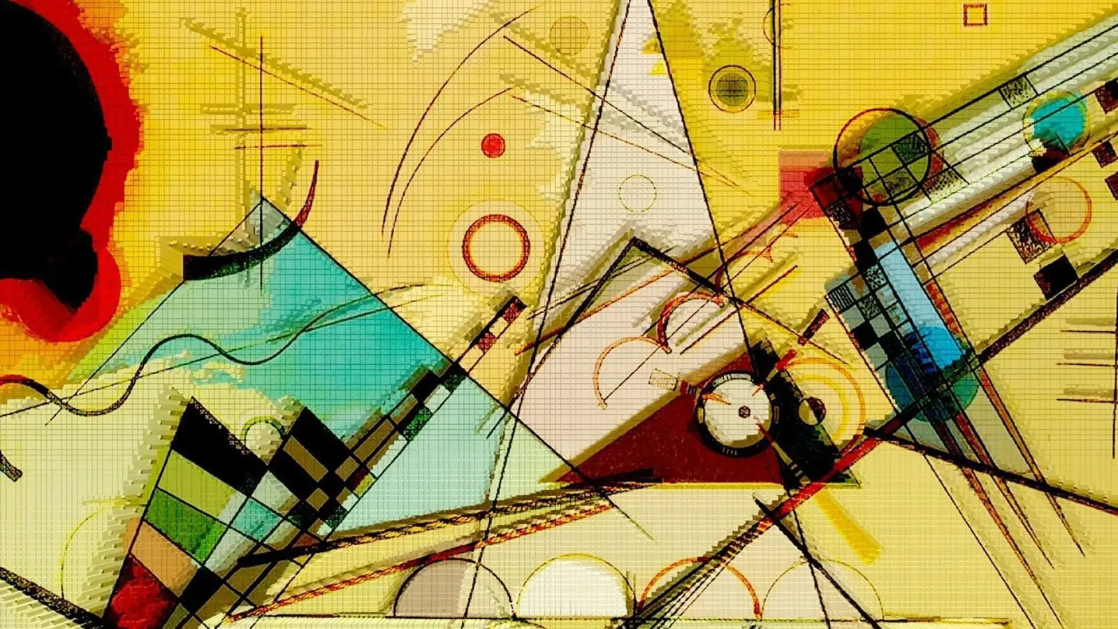 Wassily Kandinsky pellicola backlit da Maegan