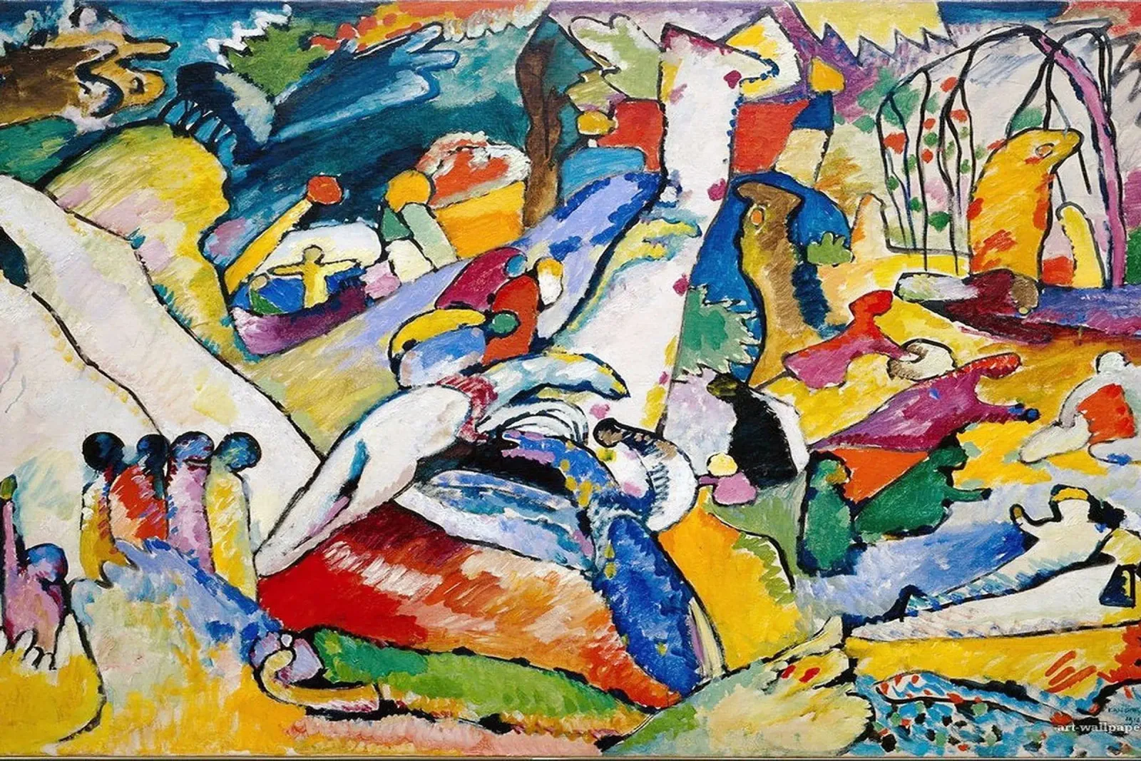 Wassily Kandinsky pellicola backlit da Maegan