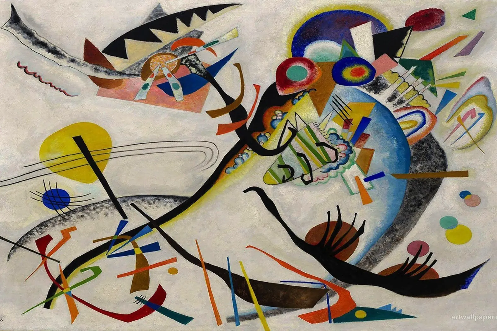 Wassily Kandinsky pellicola backlit da Maegan