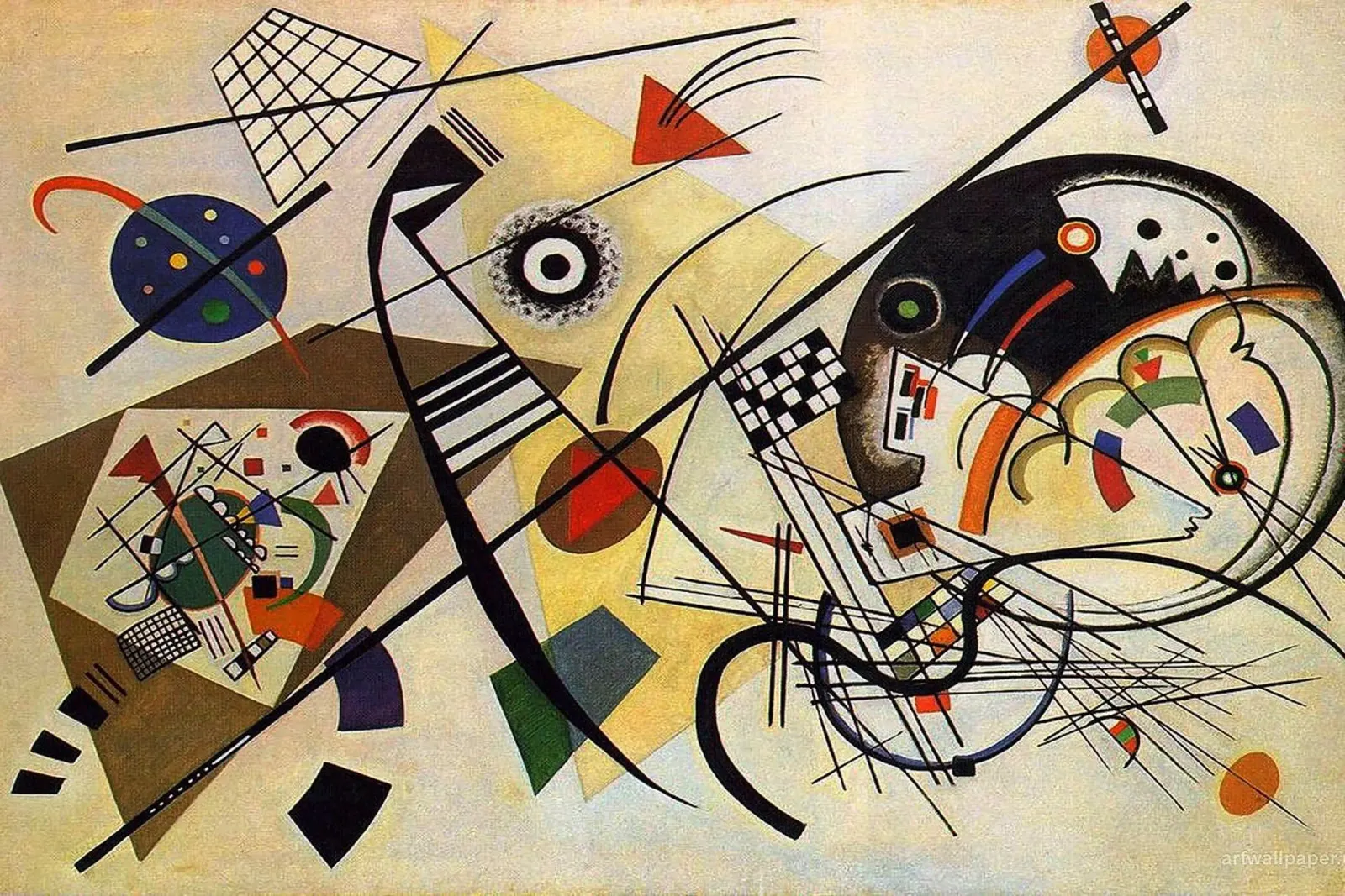 Wassily Kandinsky pellicola backlit da Maegan