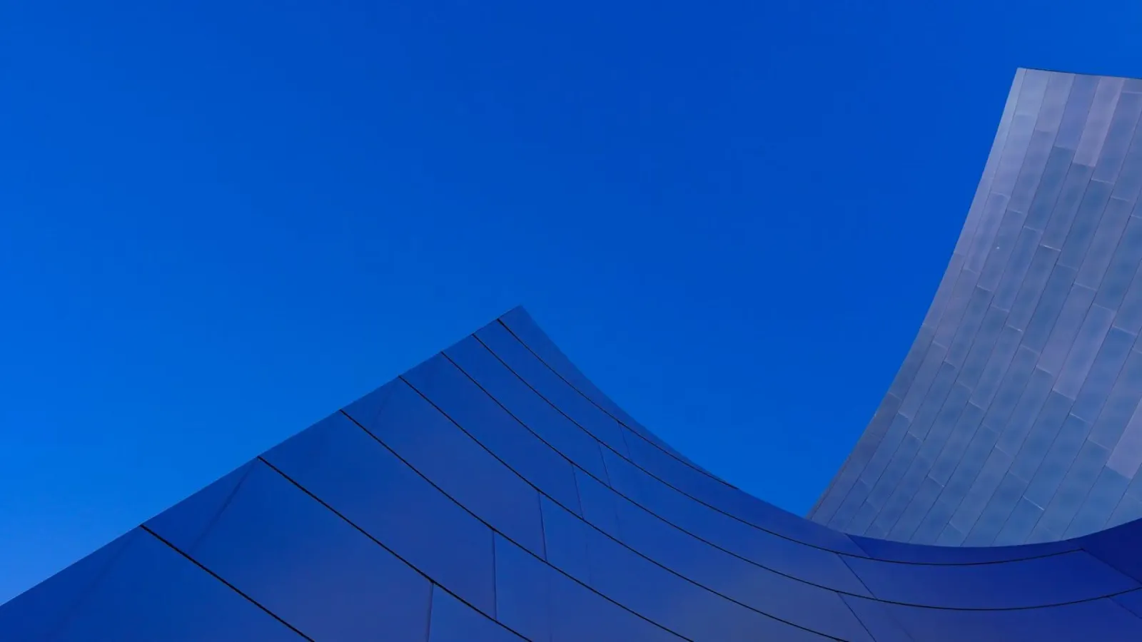 linee curve cielo pellicola backlit da Bleu