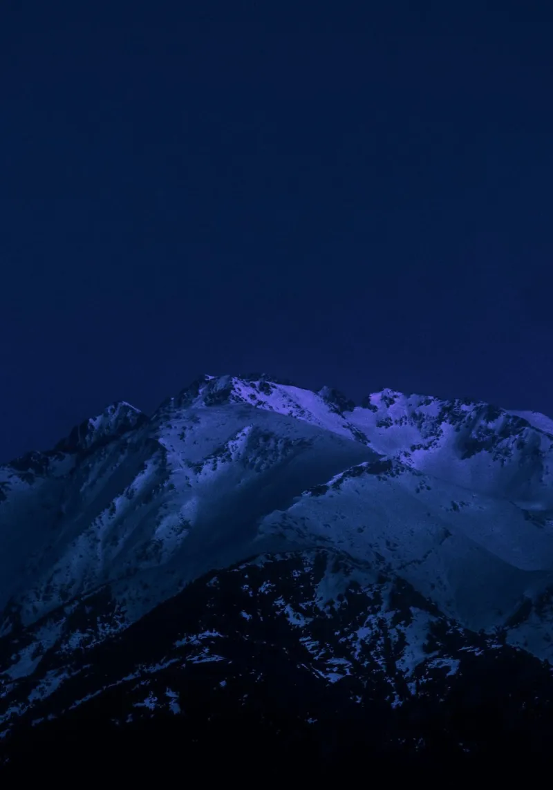 notte d'inverno pellicola backlit da Bleu