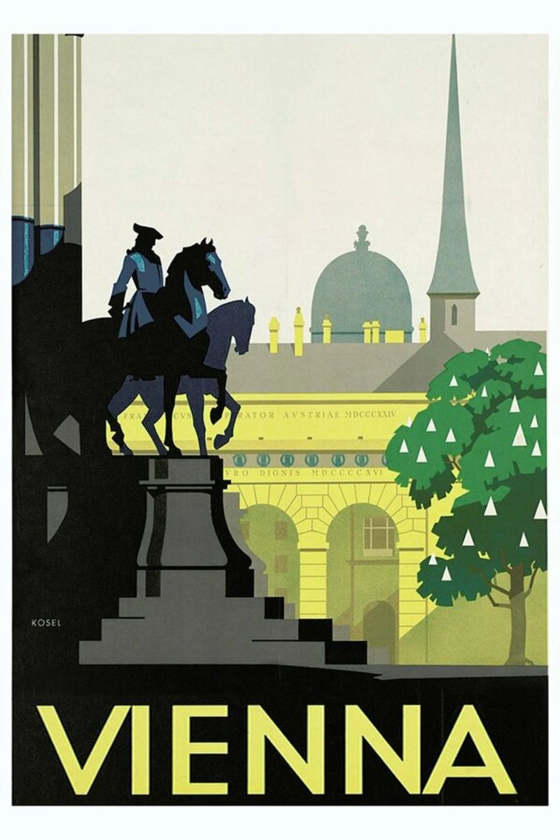 vienna Poster von Robert Livingston