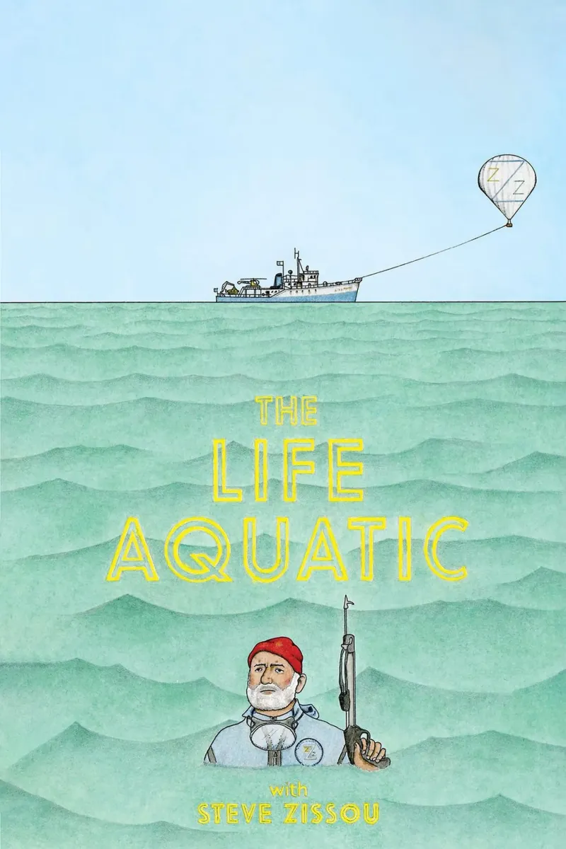 The Life Aquatic with Steve Zissou poster da Attaboy Dsgn