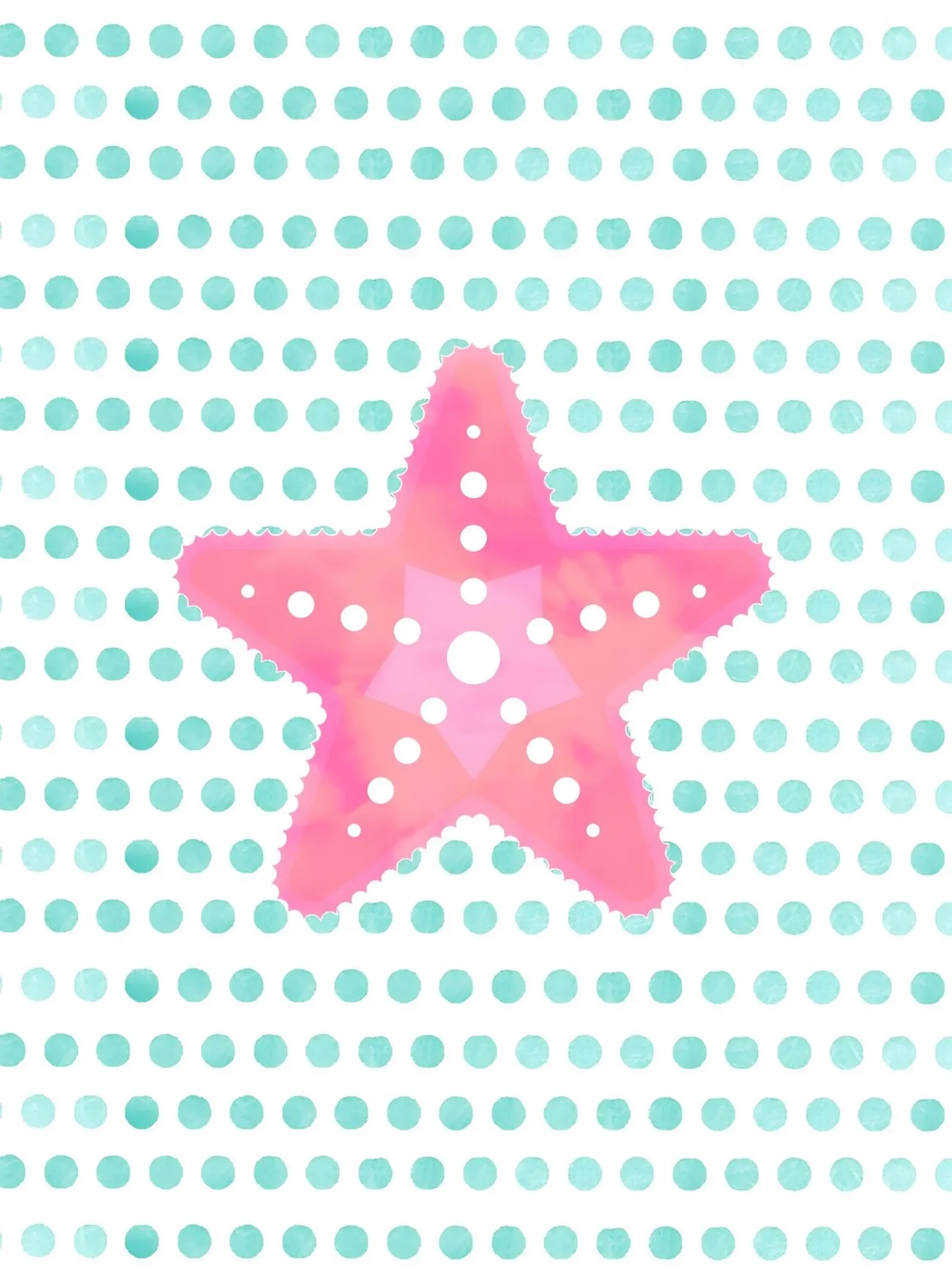 Sogni di stelle marine rosa pellicola backlit da cafelab