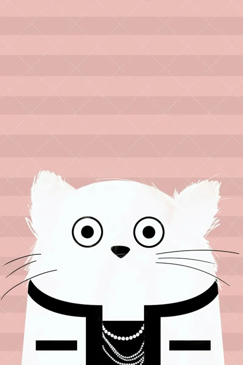 Cat Coco alluminio dibond da Doozal