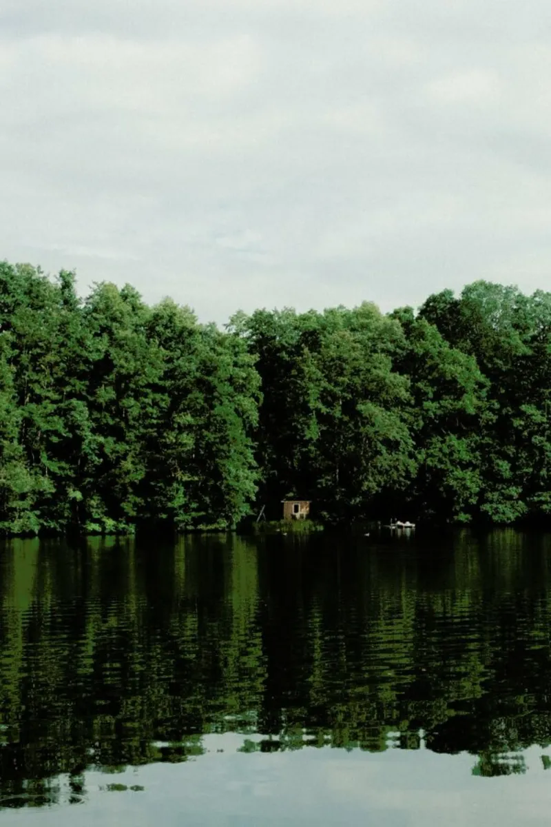 House At The Lake pellicola backlit da Sebastian Hilgetag