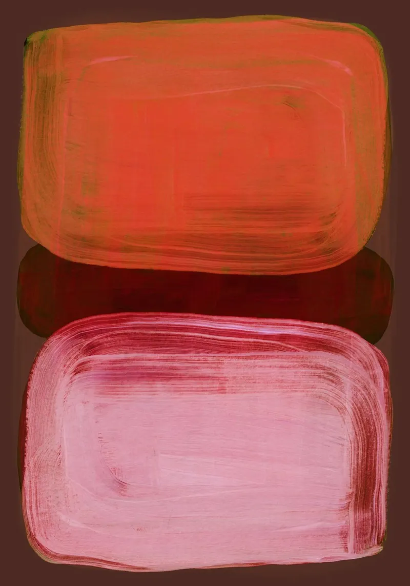 Color Shapes 1X alluminio dibond da Mareike Böhmer