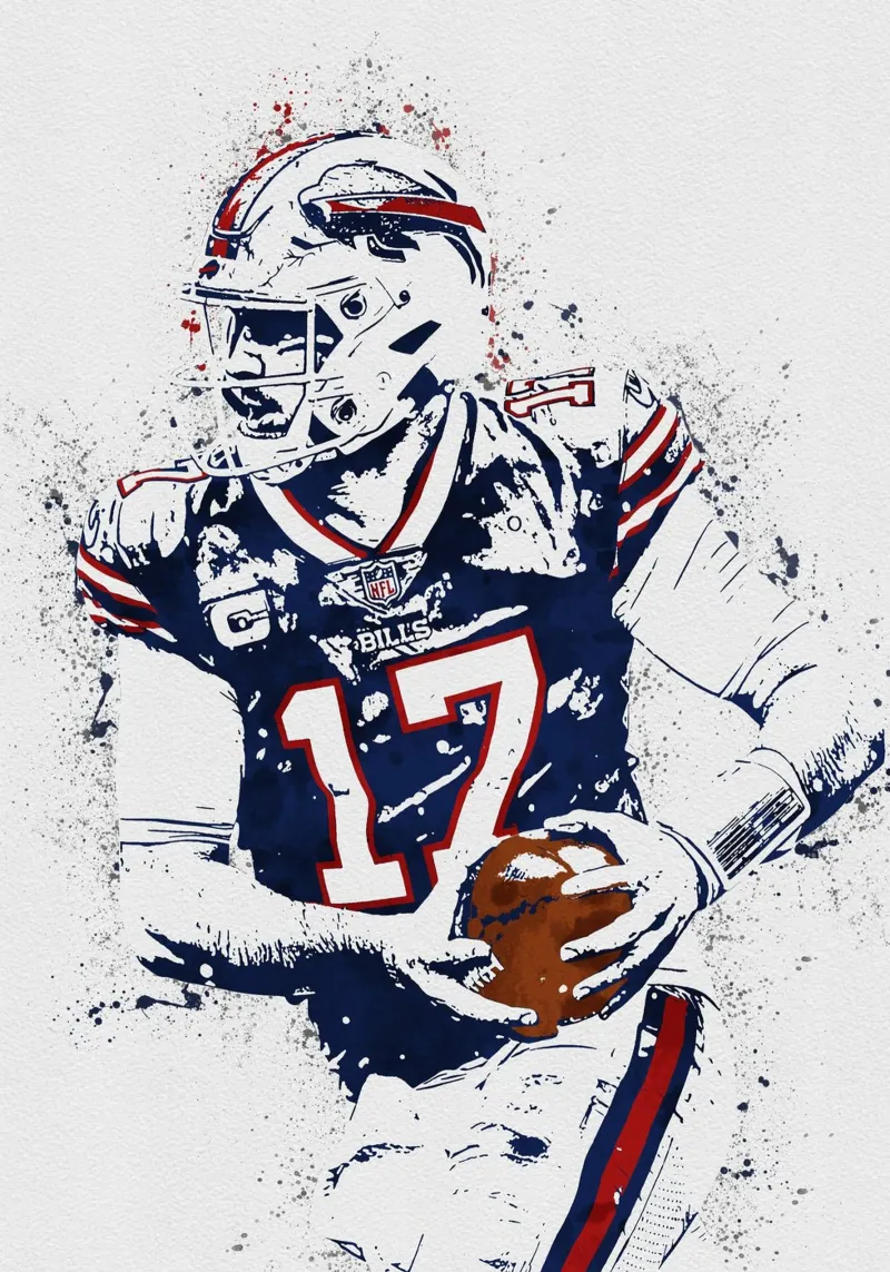 Josh Allen plexiglass da tenten