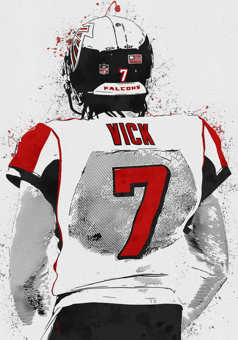 Michael Vick pellicola backlit da tenten