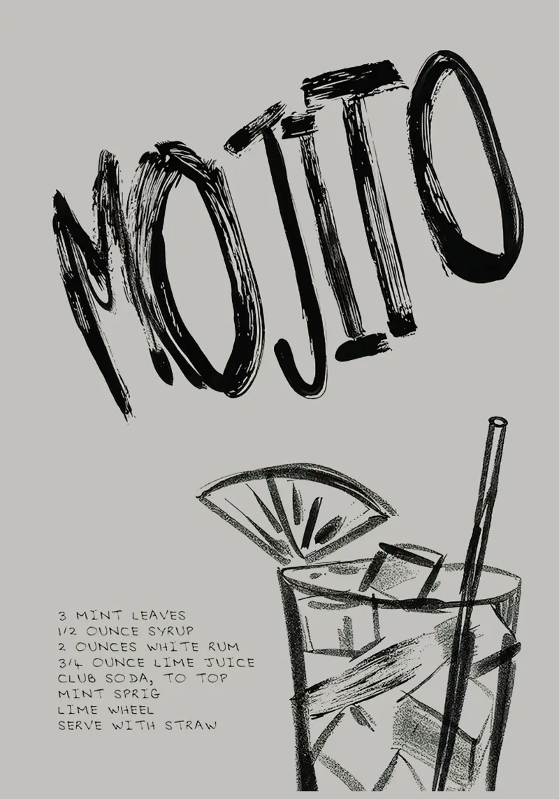 Mojito pellicola backlit da Mildred Store