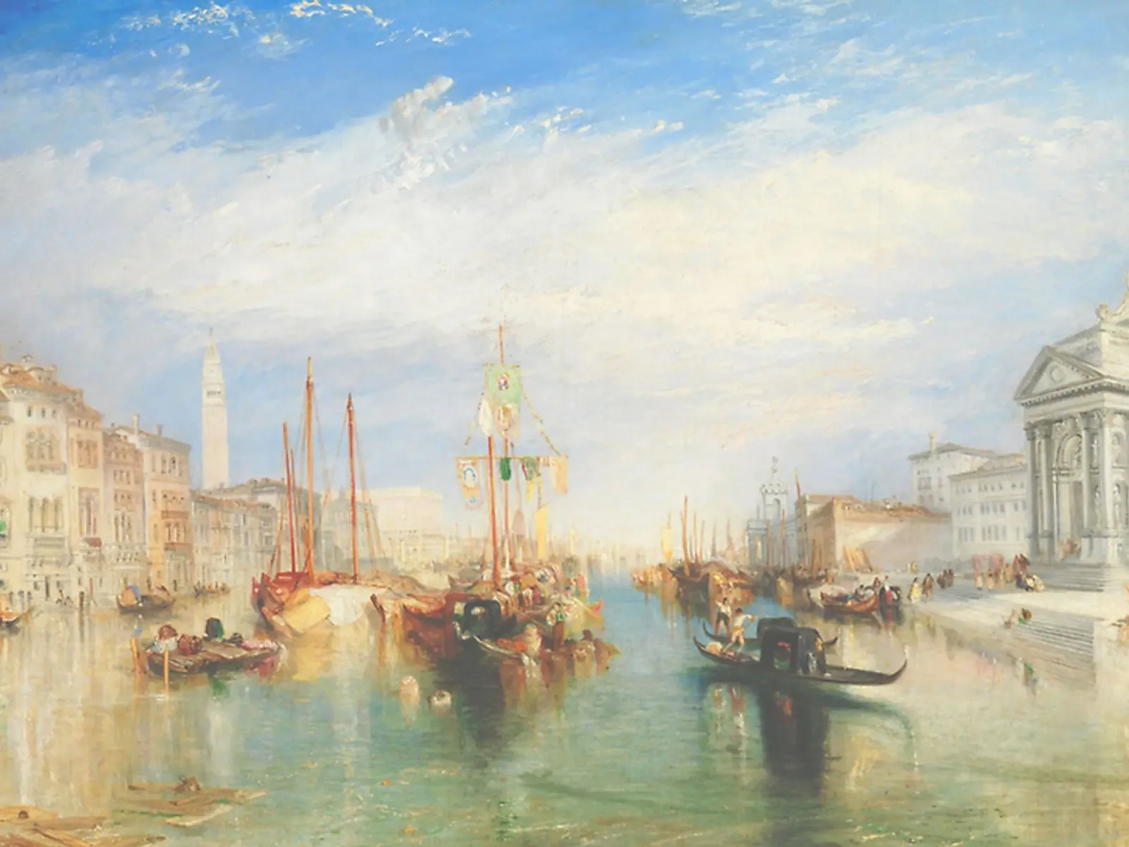 Venice from the Porch of Madonna pellicola backlit da Art United
