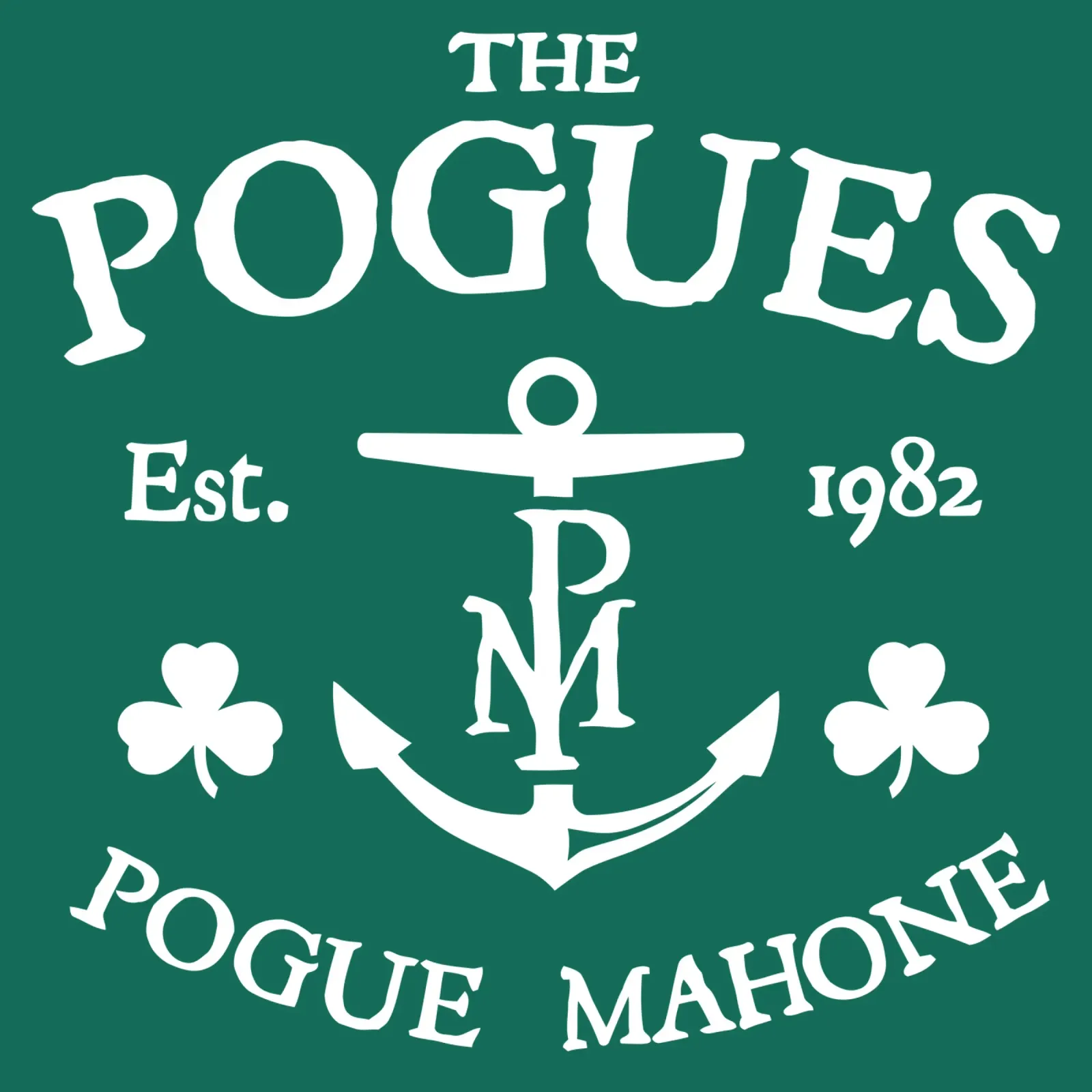 The Pogues - Pogue Mahone Alu-Dibond von myxzyptlx