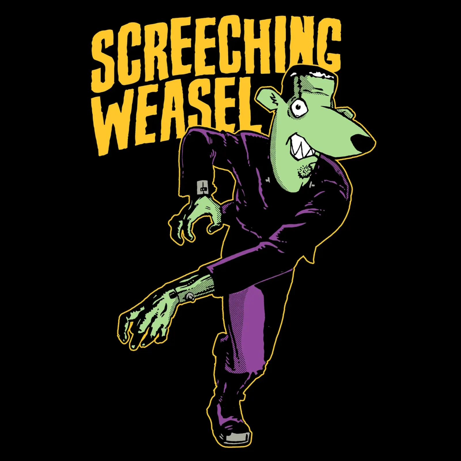 Screeching Weasel - Frankenstein hahnemühle van myxzyptlx