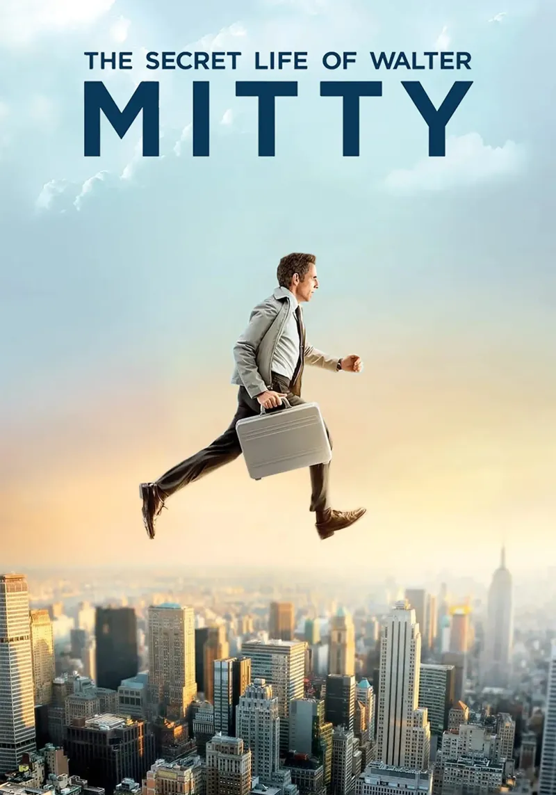 The Secret Life of Walter Mitty tela con Cornice a cassetta da Attaboy Dsgn