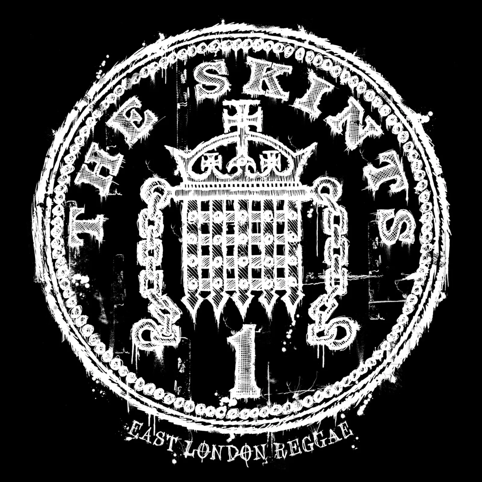 The Skints _ East London Reggae Leinwand von myxzyptlx