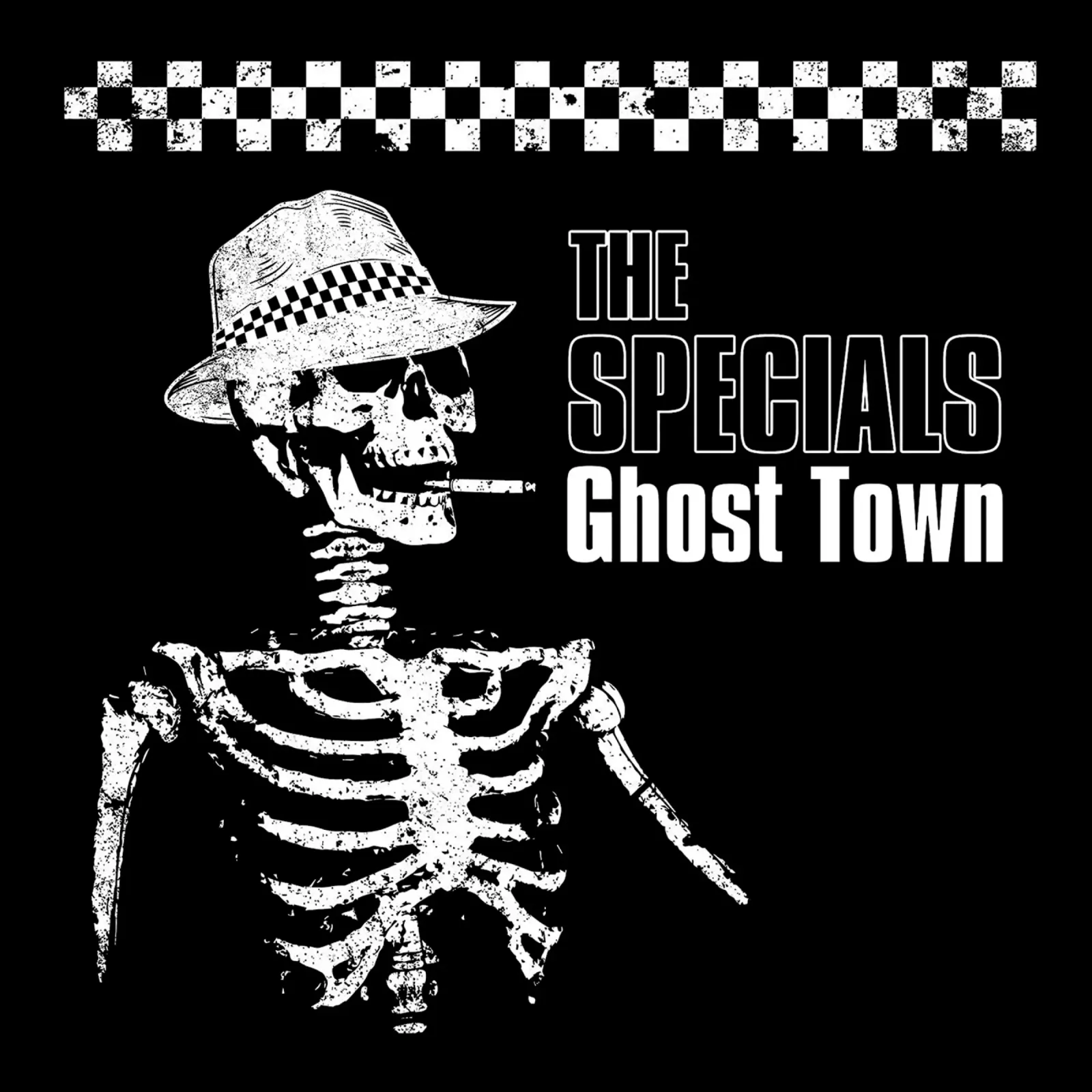 The Specials - Ghost Town Alu-Dibond von kiwirsemplok