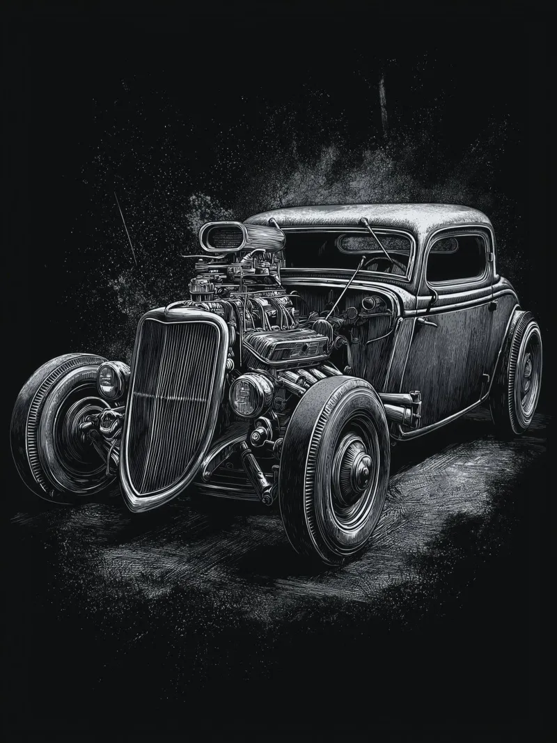 Hotrod 4 pellicola backlit da Imagine