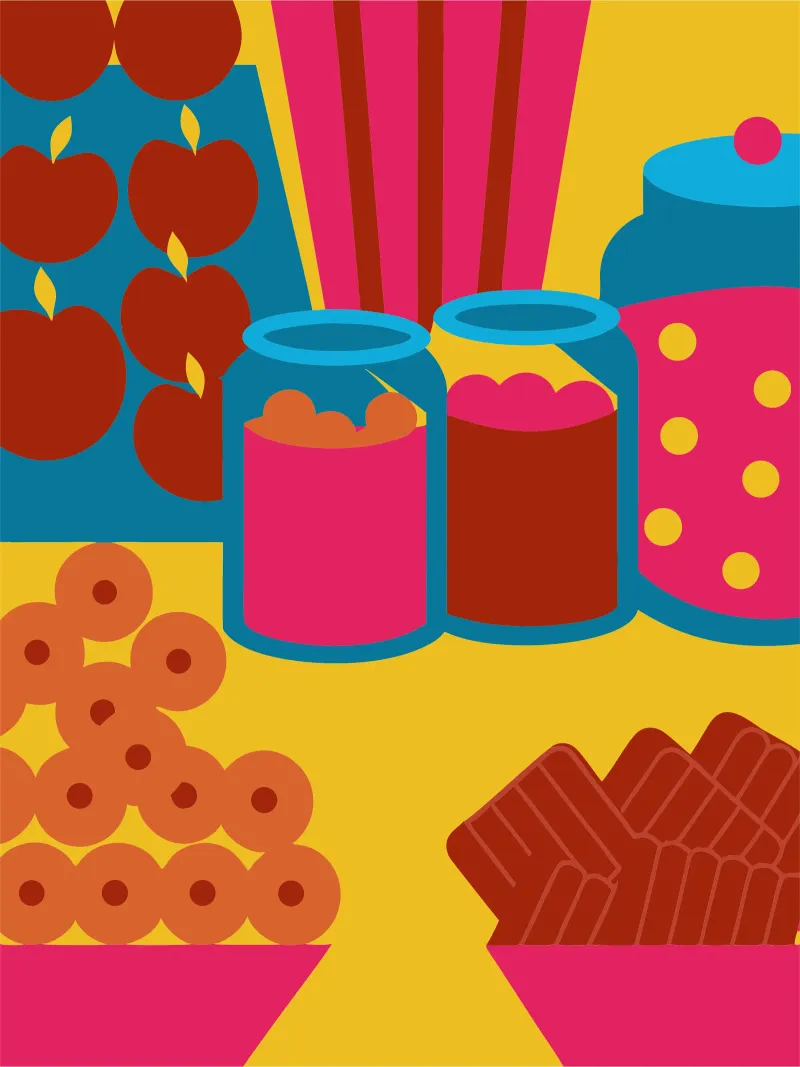 Alimenti secchi per dolci pellicola backlit da LOOK DIFFERENT