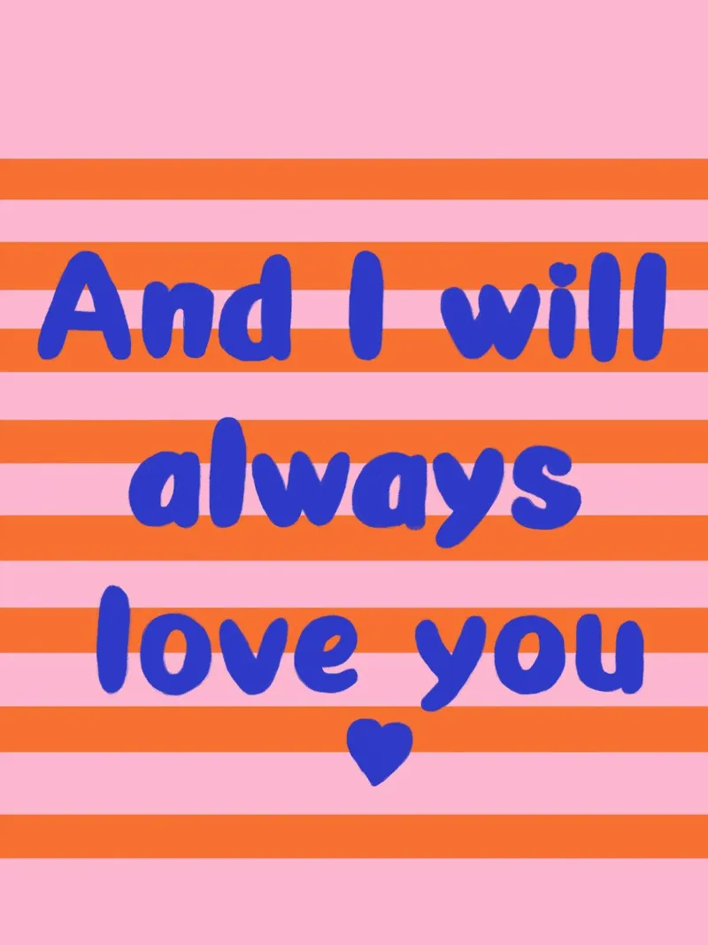 Forever your love hahnemühle by Carinaprint
