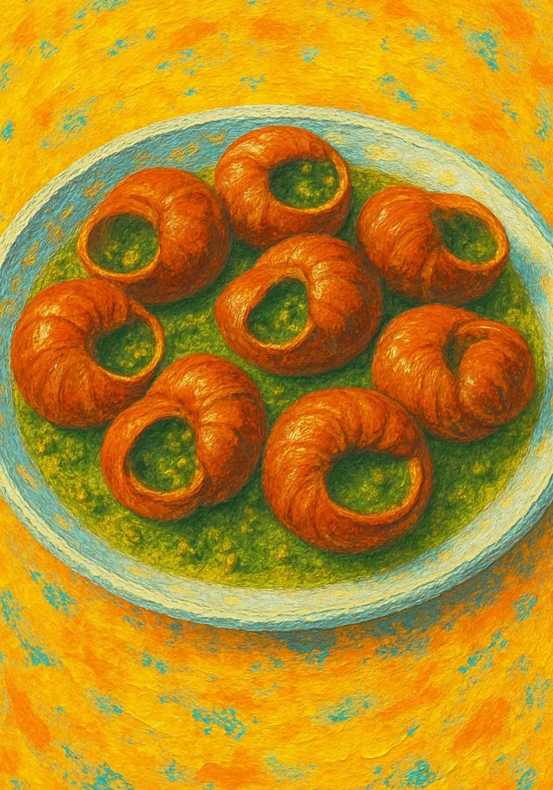 escargot abstract imagination full color poster by ameera