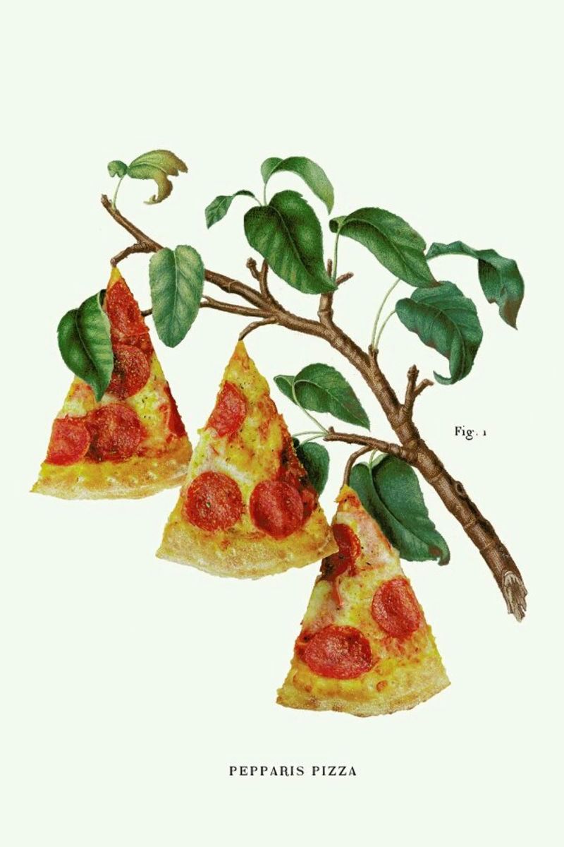 Pizza Plant poster de Jonas Loose