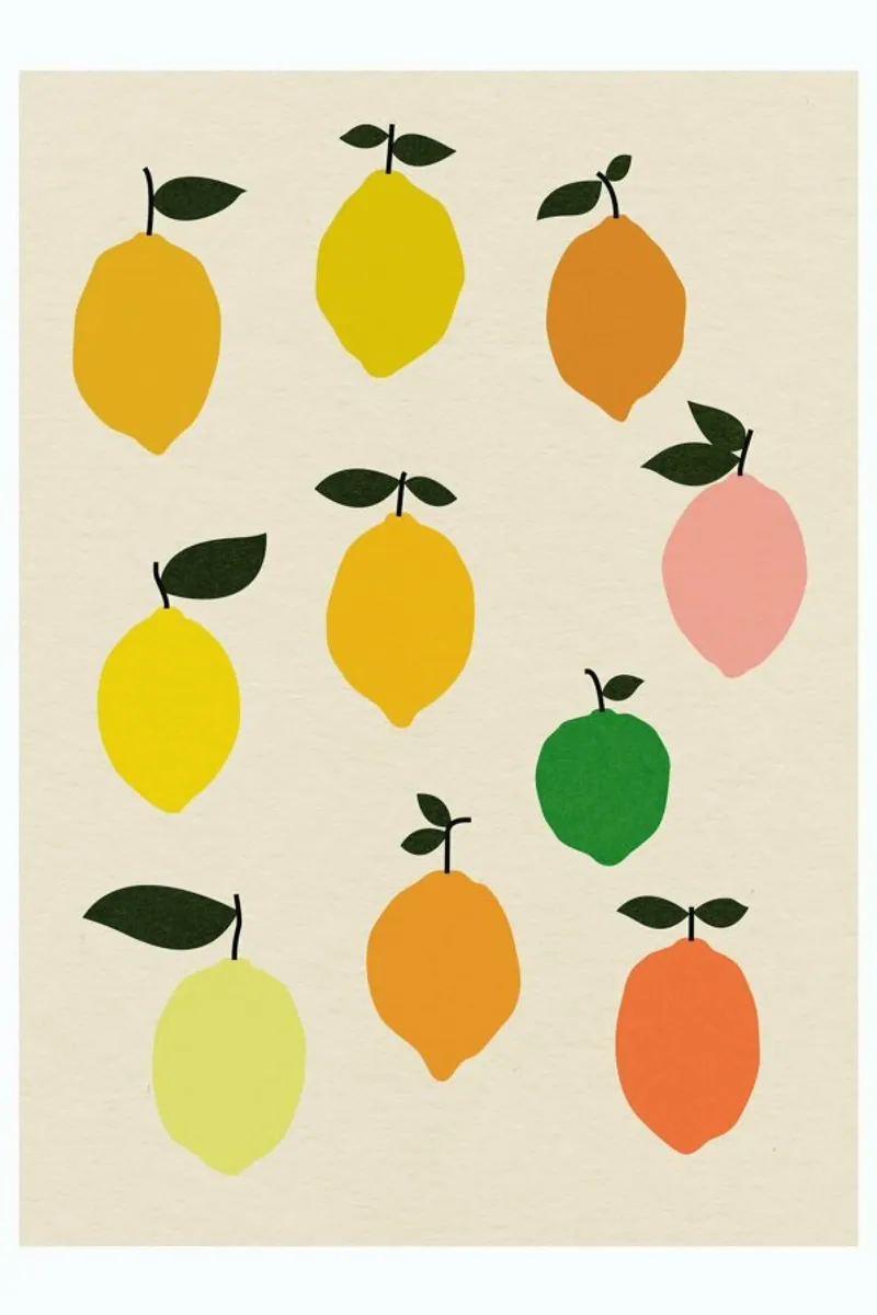 Tredici Limoni Hahnemühle von Rosi Feist