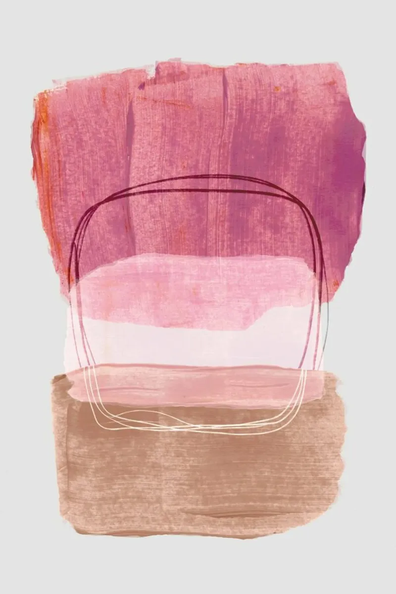 Abstract Brush Strokes 52 plexiglass da Mareike Böhmer