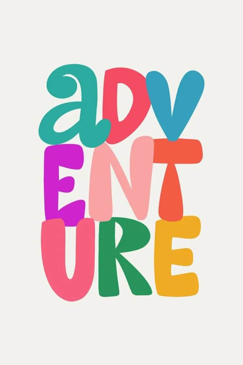 Adventure II poster con telaio in plastica da Pure