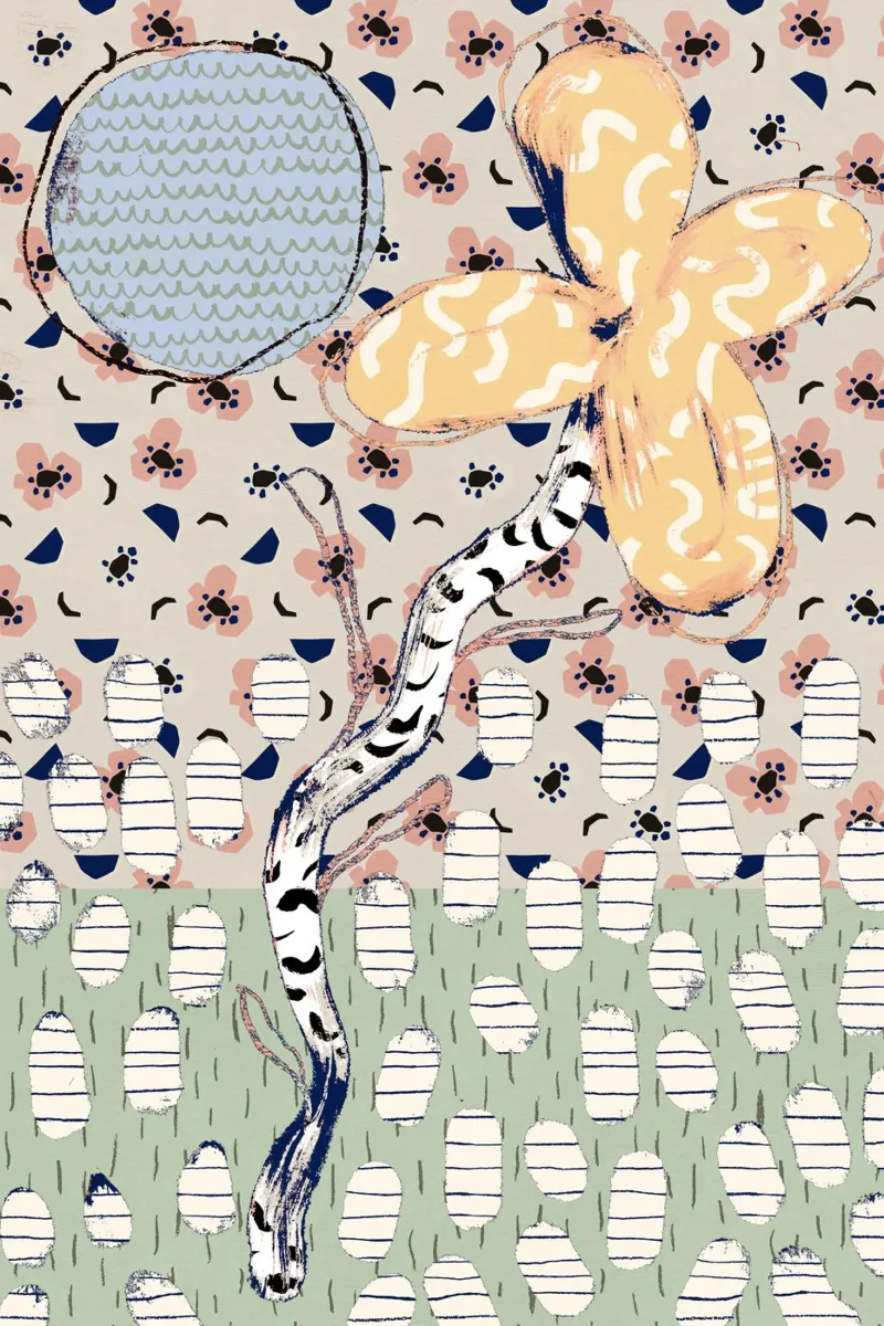 Pattern play No 12 carta hahnemühle da treechild