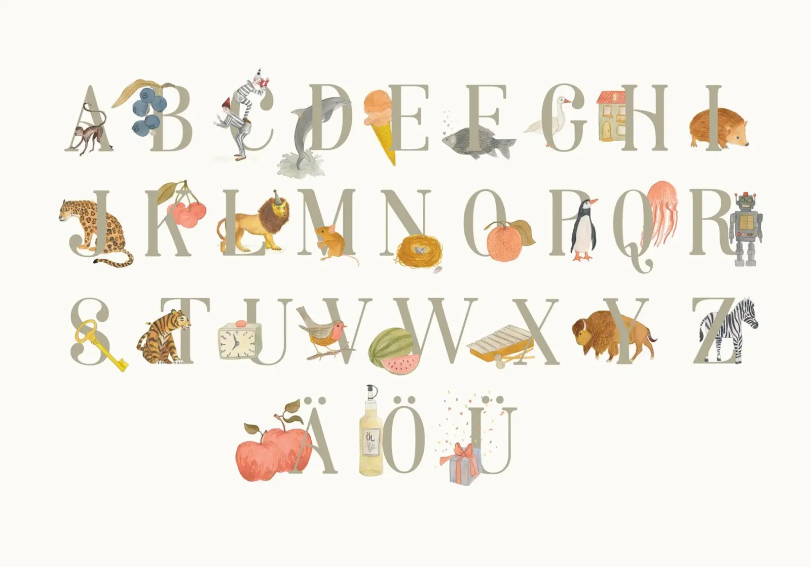 ABC - Tedesco carta hahnemühle da tiny goods studio