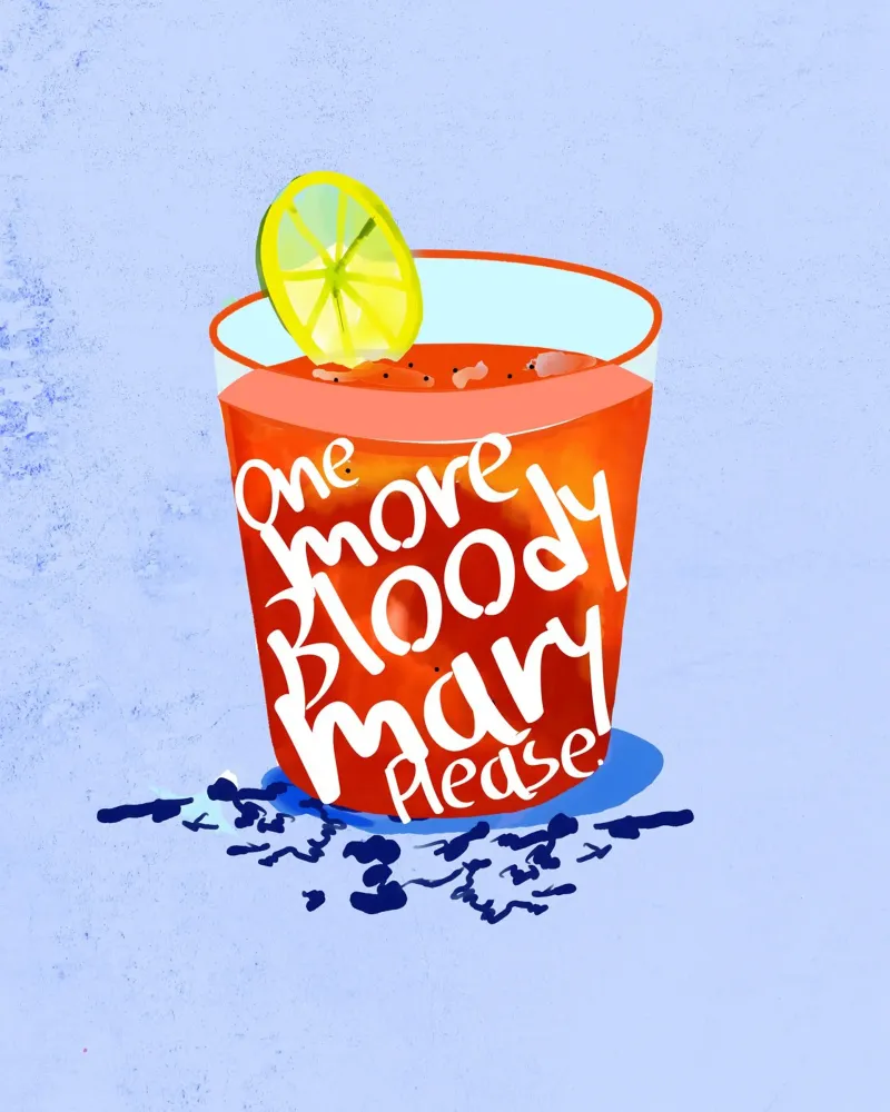 Un altro Bloody Mary per favore poster da 83oranges