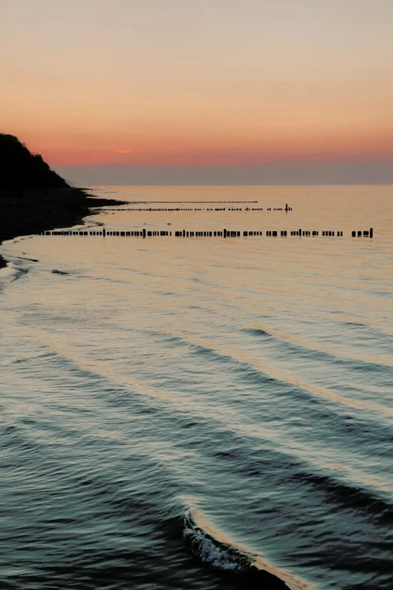Sundown Seaside pellicola backlit da Sebastian Hilgetag