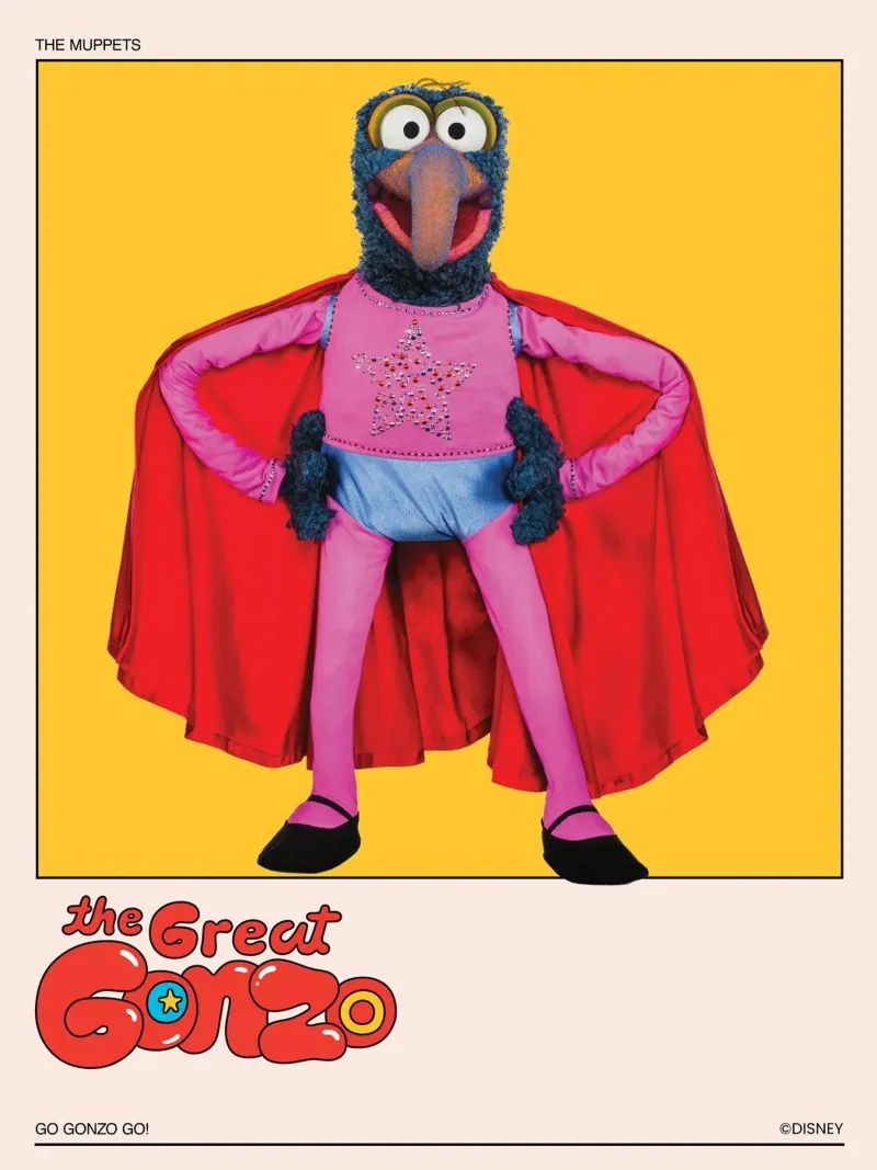 The Great Gonzo poster con telaio in plastica da The Muppets