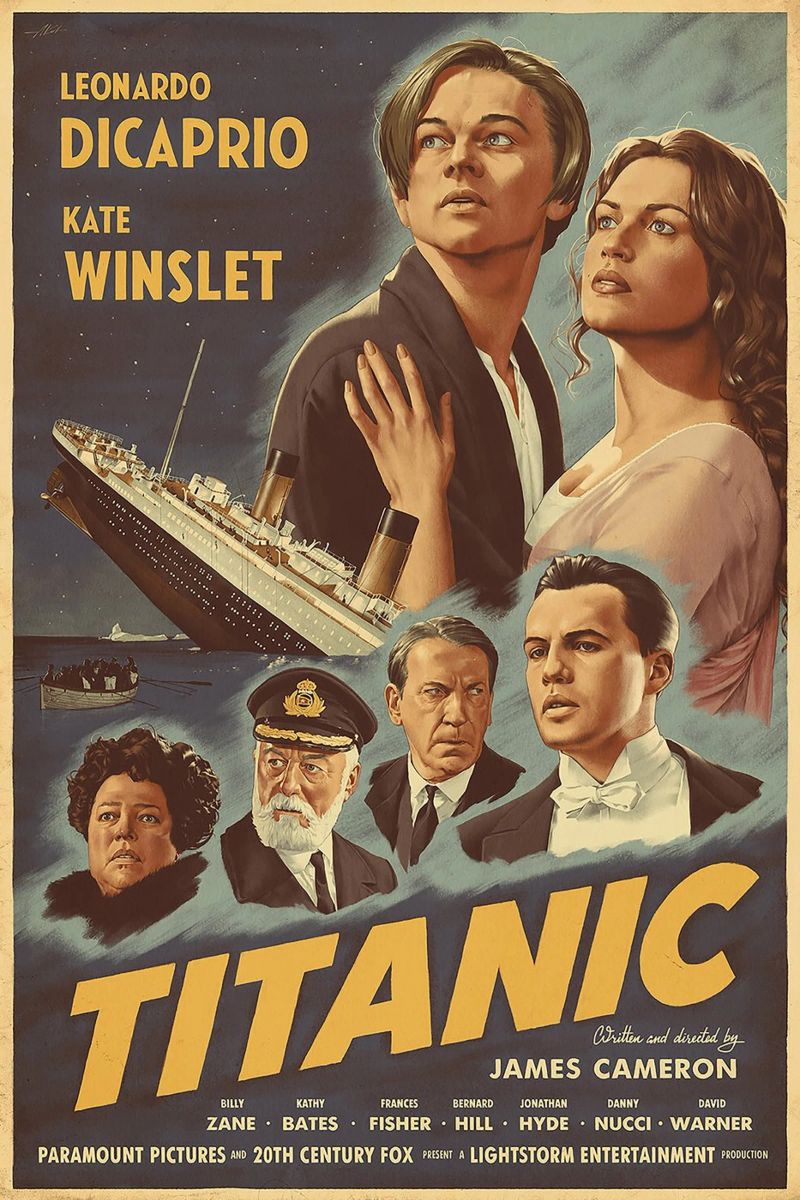 Titanic poster da Attaboy Dsgn