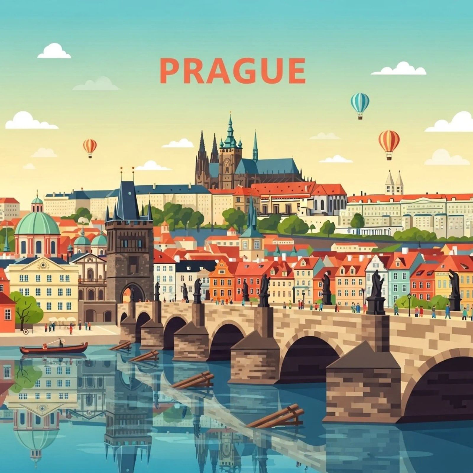 Le meilleur de l'Europe - Prague poster de Europe's Finest