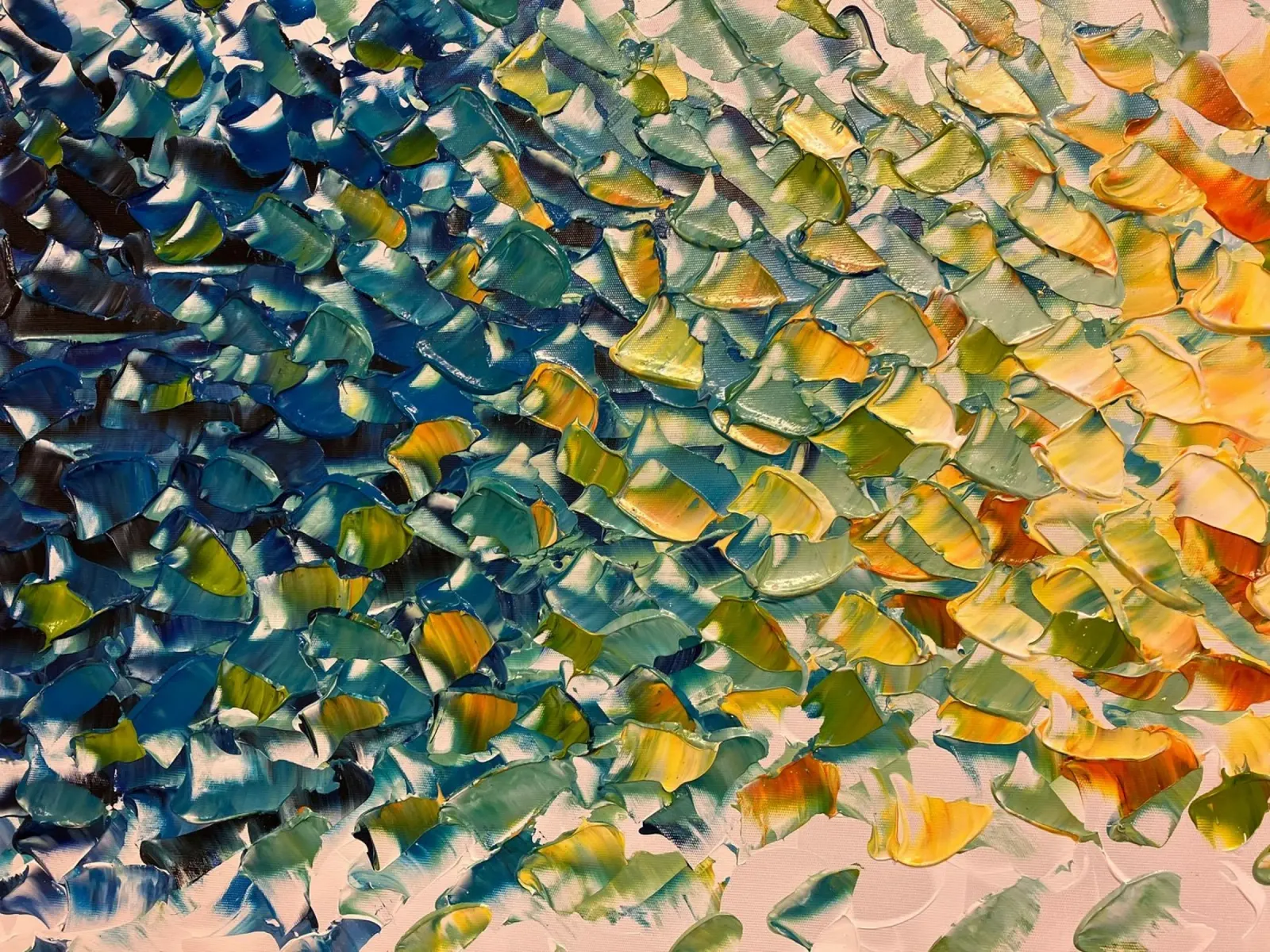 pennellate colorate plexiglass da Earthly Visions