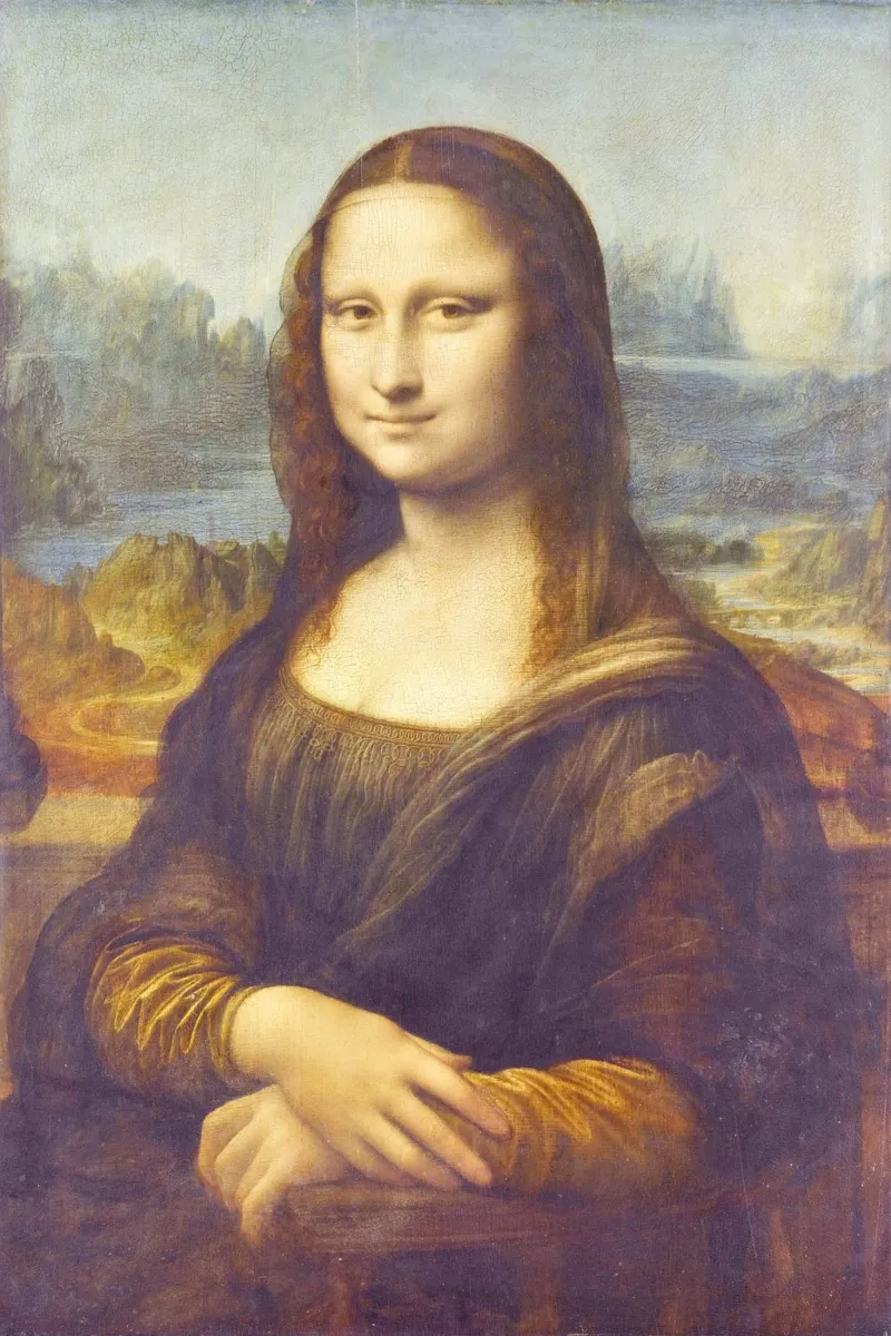 Mona Lisa by Leonardo da Vinci pellicola backlit da Art History