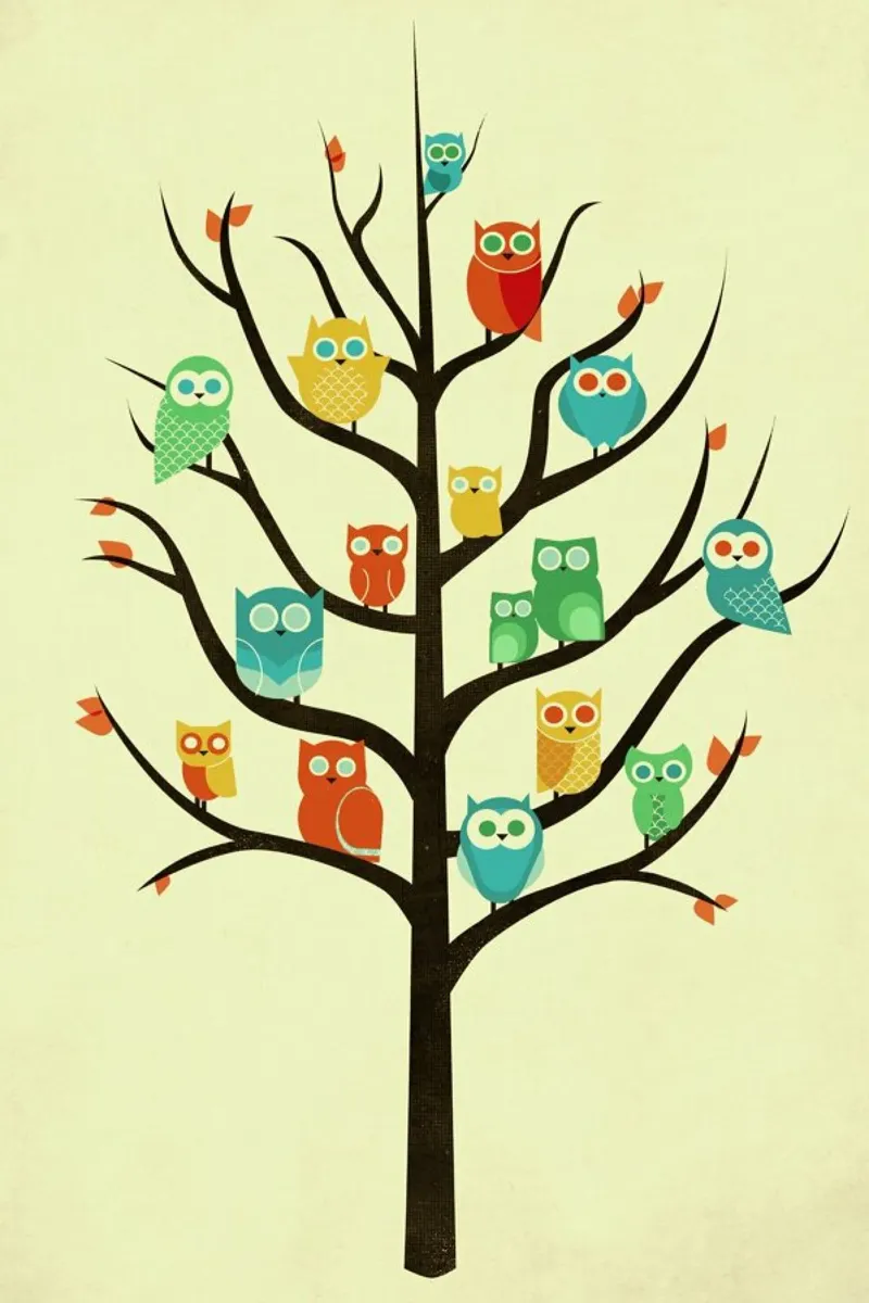 Owl Welcome pellicola backlit da Jay Fleck