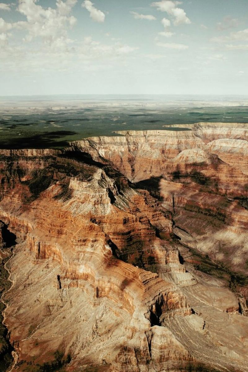 Cloud Patterns On The Grand Canyon plexiglass da Sebastian Hilgetag