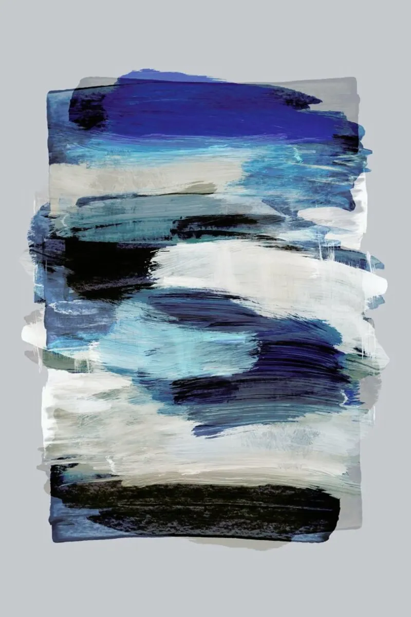 Abstract Brush Strokes 78Y carta hahnemühle da Mareike Böhmer