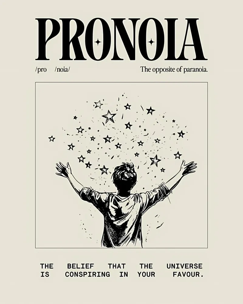 Pronoia pellicola backlit da Minae