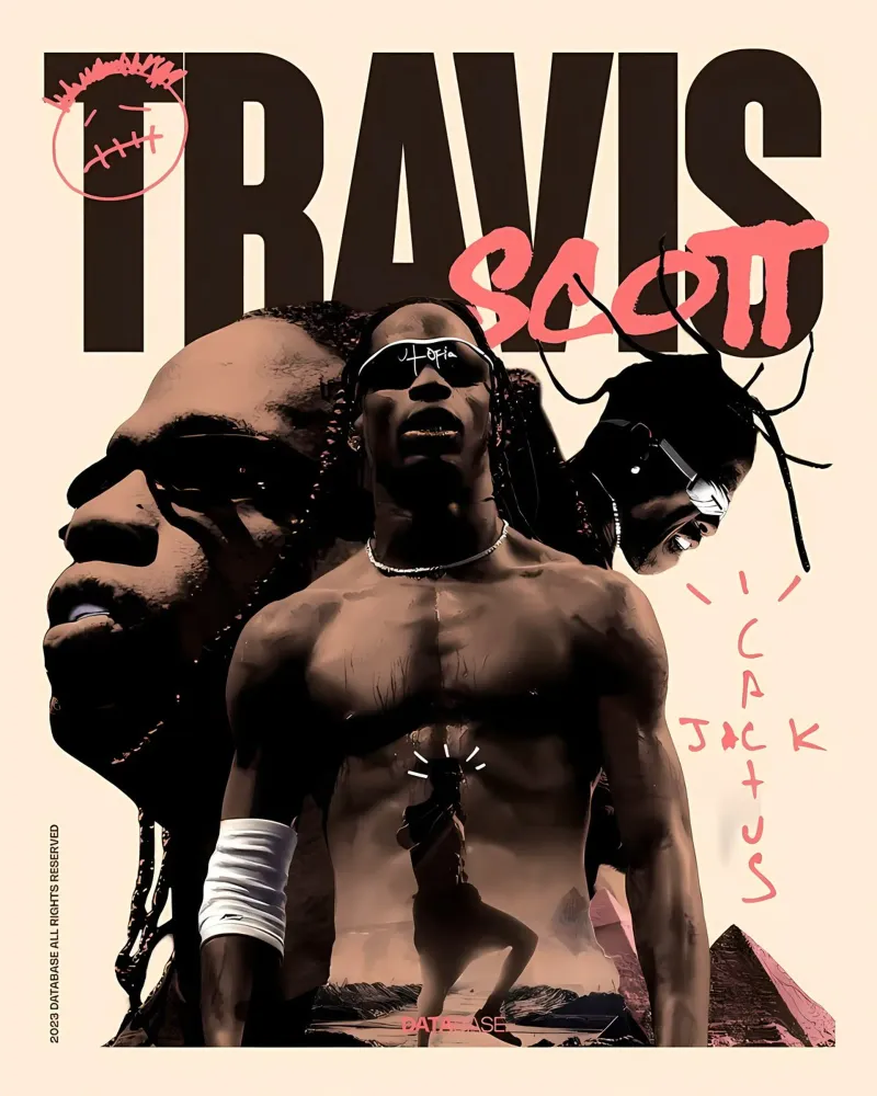 Travis scott carta hahnemühle da Minae