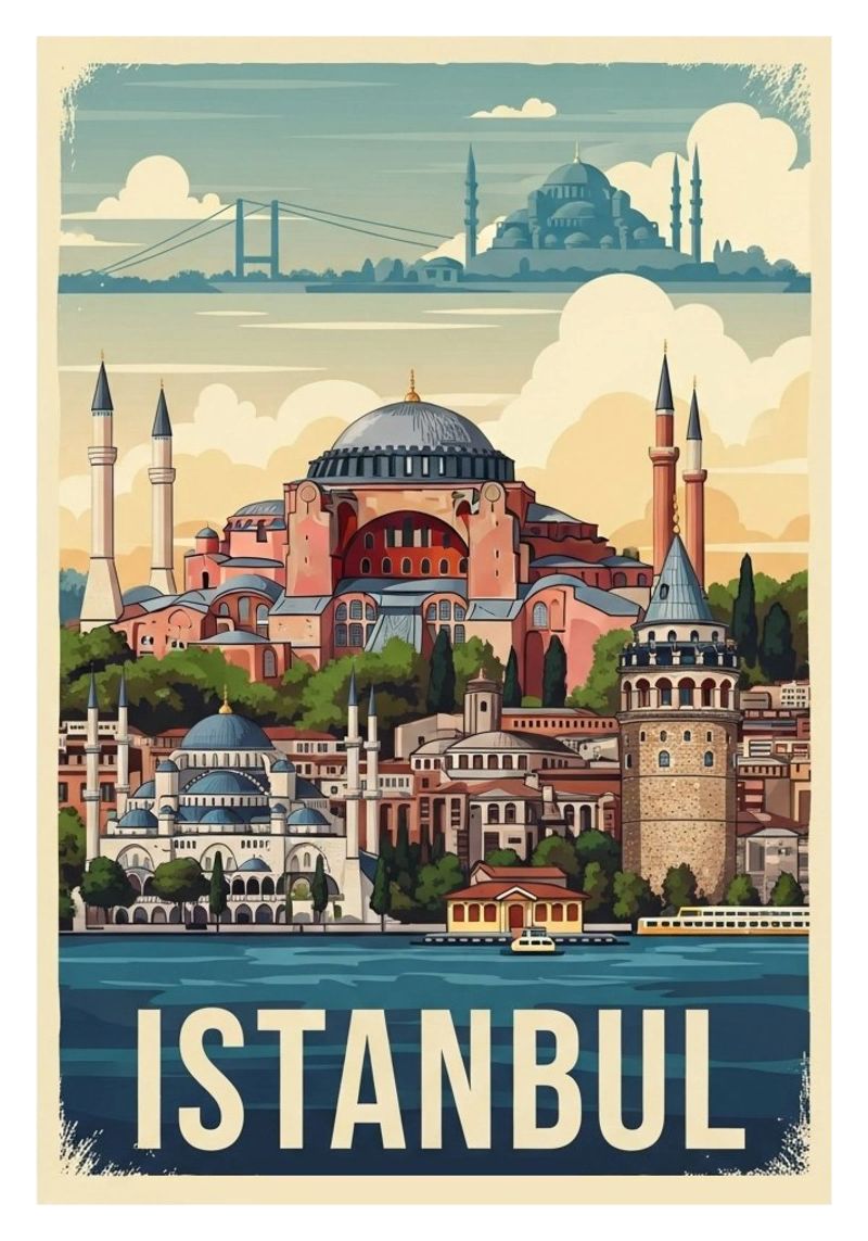 Europas Schönste - Istanbul Poster von Europe's Finest