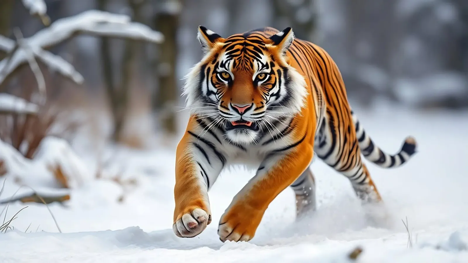 Tigre siberiano pellicola backlit da Wild Beauty