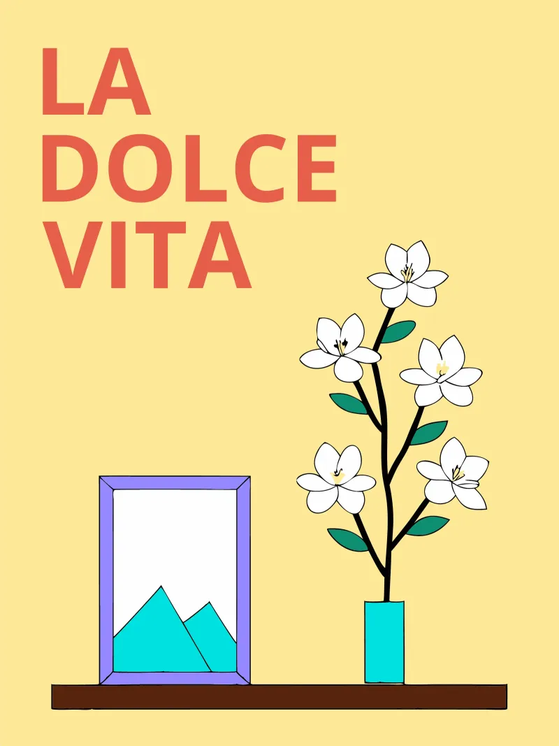 La Dolce Vita poster da OUR SHOP
