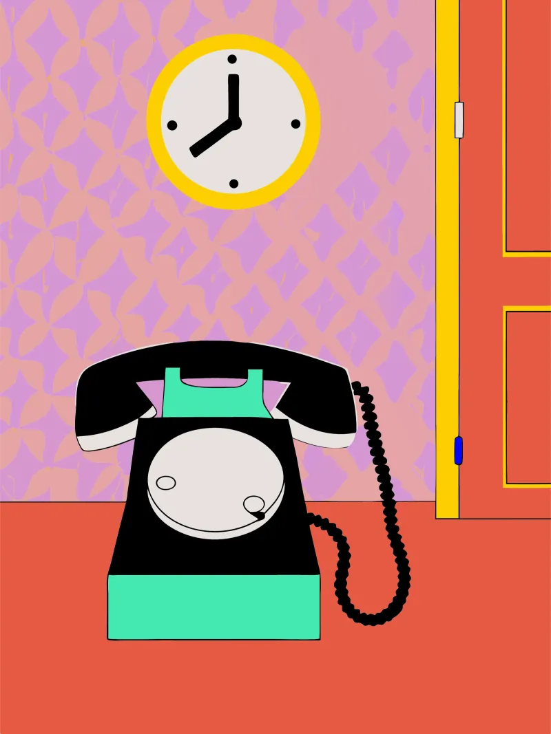 Home Phone canvas by OUR SHOP