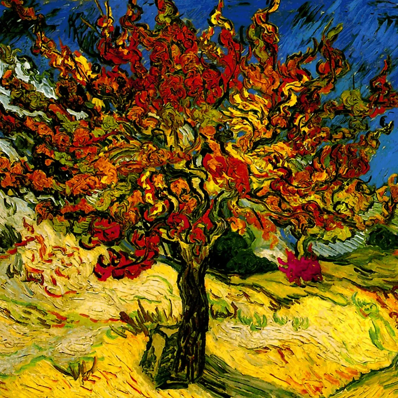 Van Gogh Mulberry Tree poster da Top Art