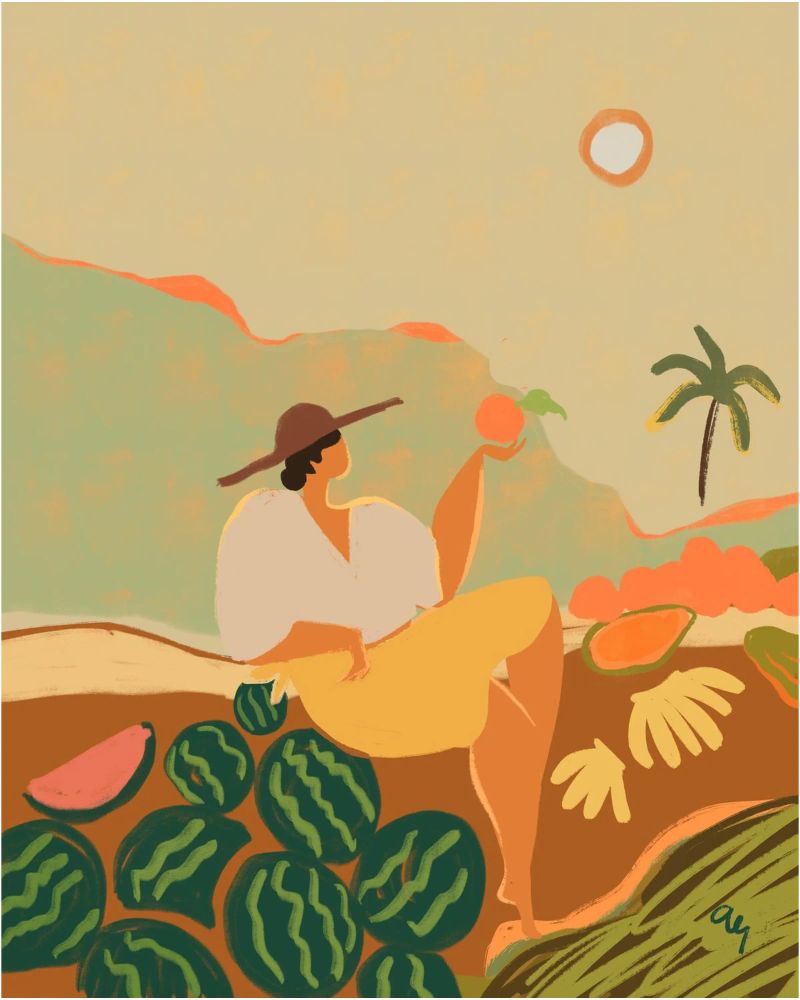 Thank you Farmer Poster von Arty Guava
