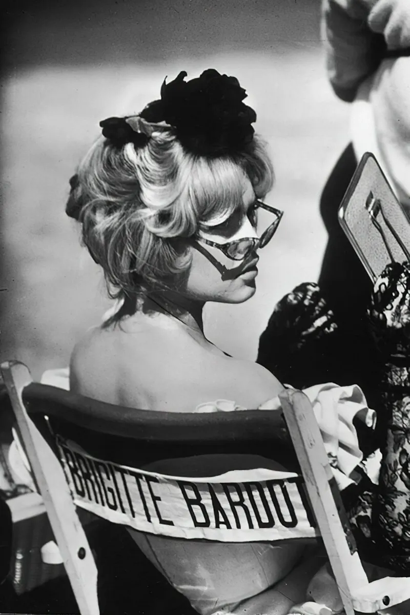 Brigitte Bardot sul set carta hahnemühle da hite Shop